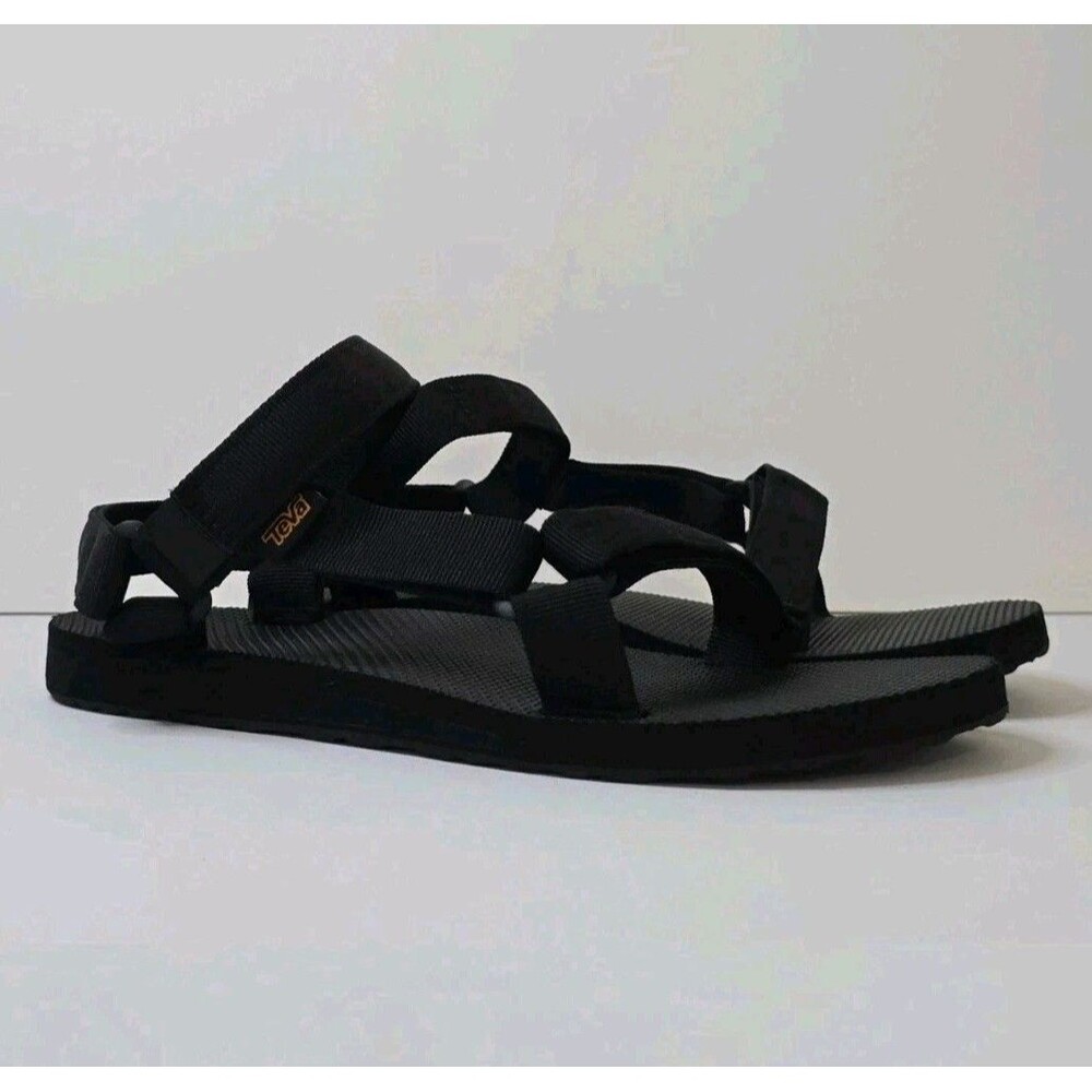 Teva Original Universal Black Sport Sandals Women's Size 9 Hook Loop 1003987
